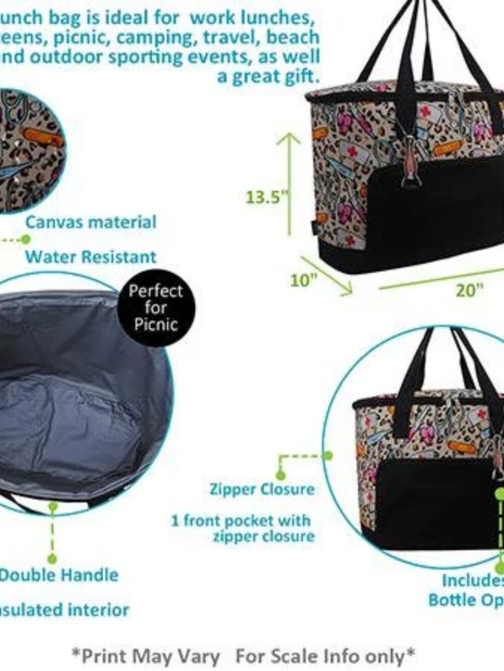 NWT NGIL Nurse Insulated Cooler - Picture 3 of 3